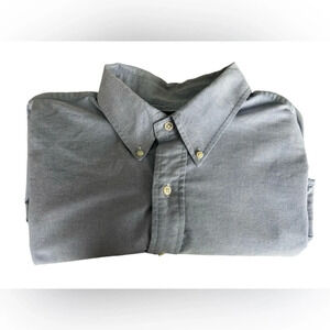 Men’s Ralph Lauren Light Blue Button Front, Size XL
